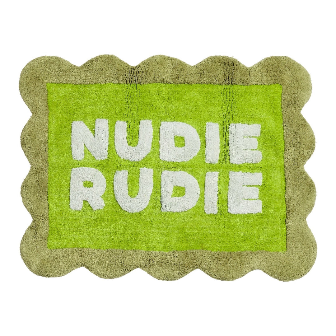 Sage &amp; Clare Romy Nudie Bath Mat, Cactus Green