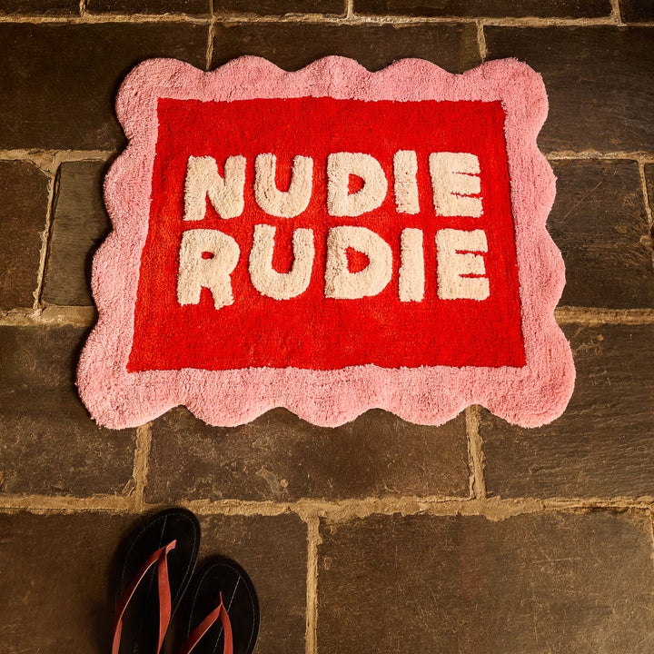 Sage &amp; Clare Romy Nudie Bath Mat, Poppy