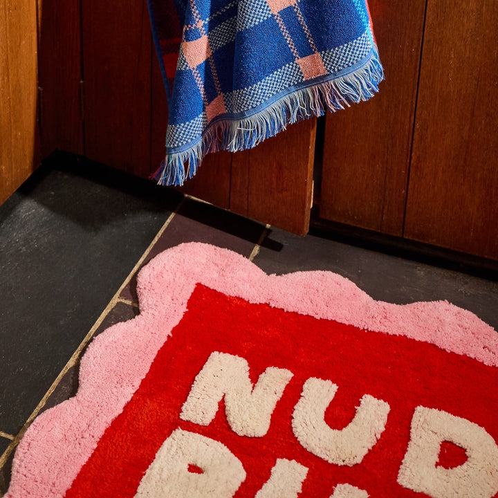 Sage &amp; Clare Romy Nudie Bath Mat, Poppy