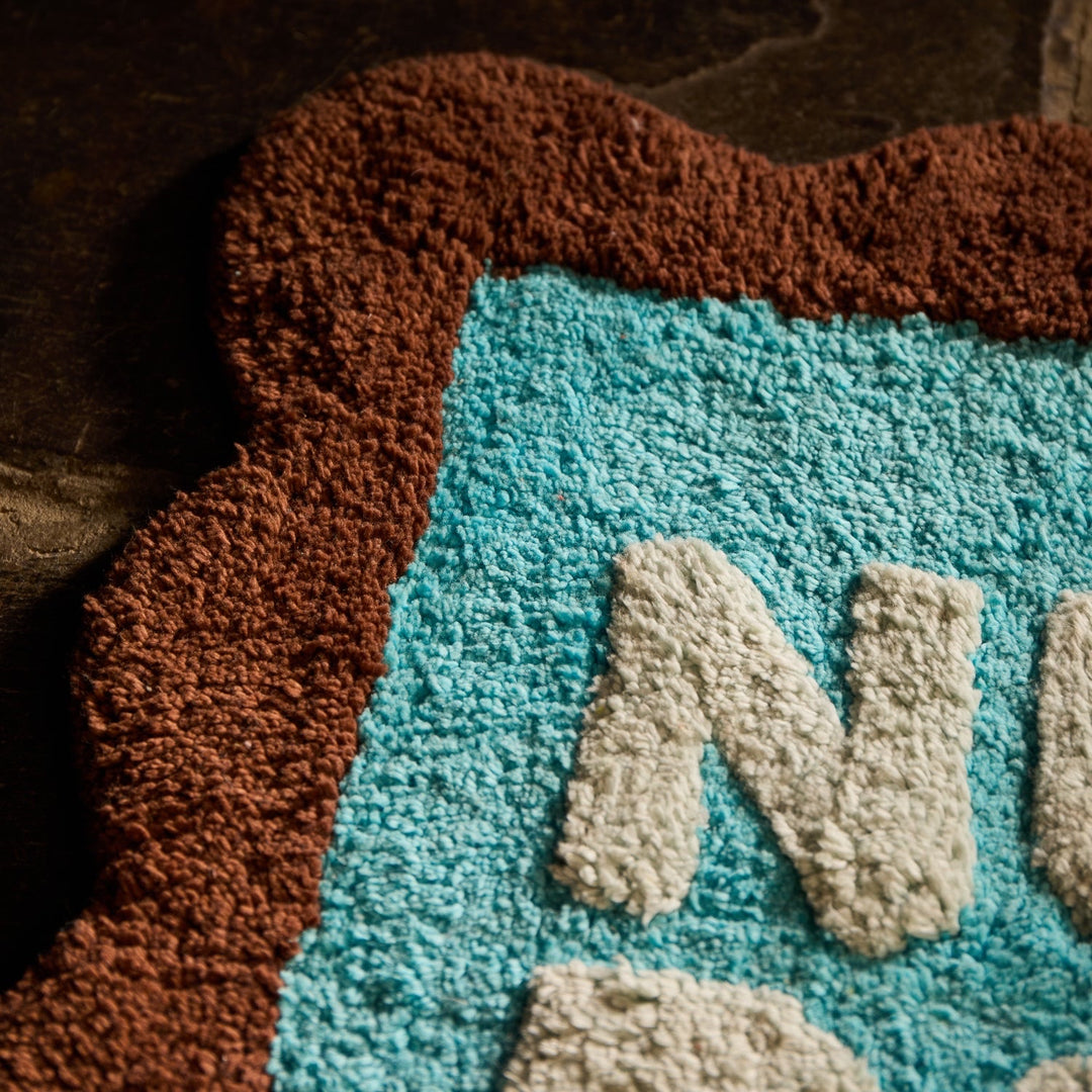 Sage &amp; Clare Romy Nudie Bath Mat Mini, Turquoise