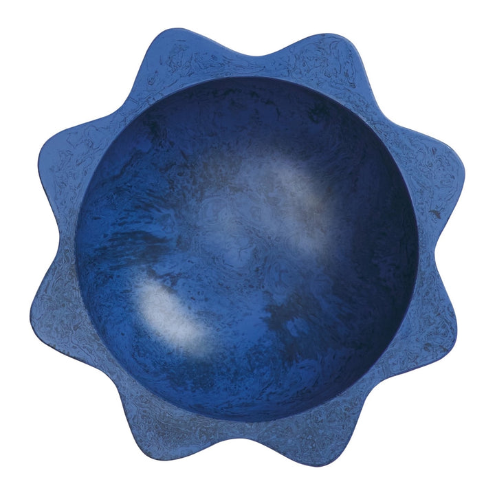 Sage &amp; Clare Sophie Large Resin Bowl, Azure