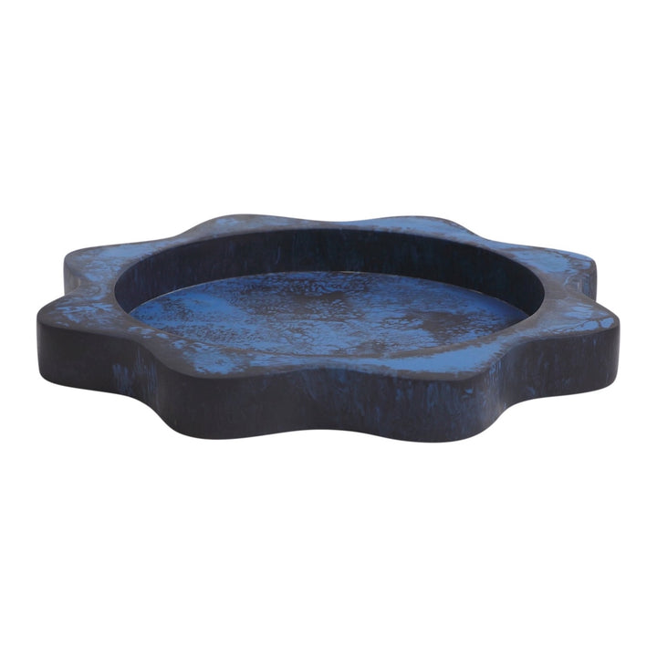 Sage &amp; Clare Sophie Resin Plate, Azure