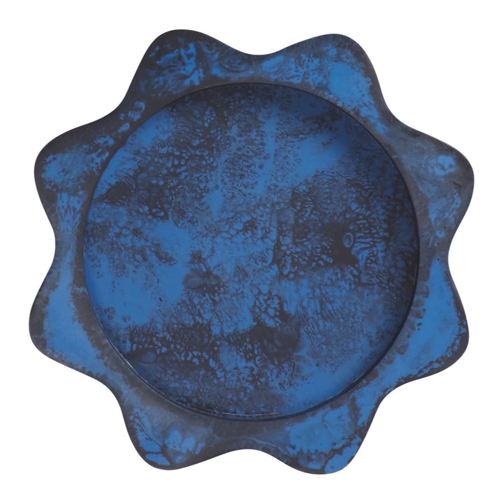 Sage &amp; Clare Sophie Resin Plate, Azure