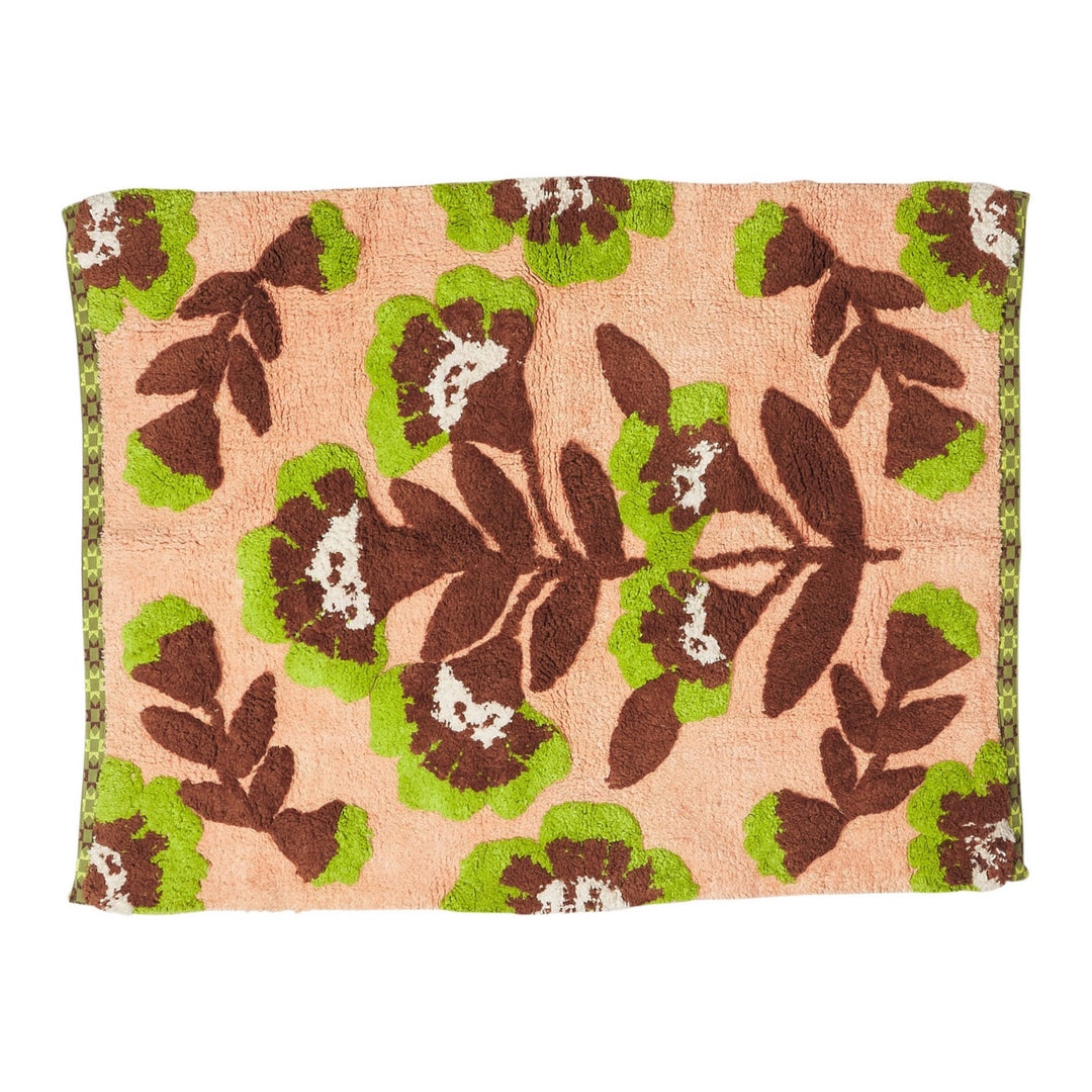 Sage &amp; Clare Winona Bath Mat, Carnelian