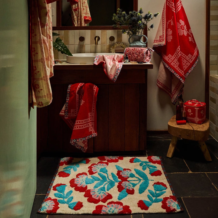 Sage &amp; Clare Winona Bath Mat, Moonlight