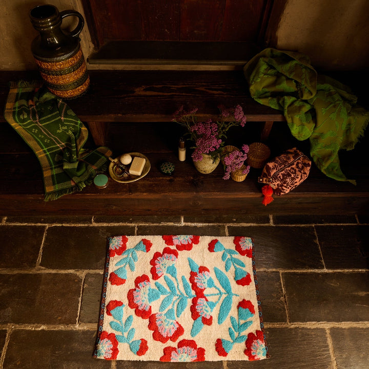 Sage &amp; Clare Winona Bath Mat, Moonlight