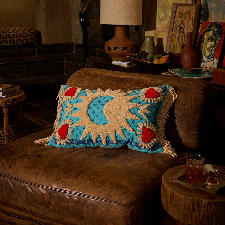 Sage &amp; Clare Yadira Reversible Tufted Cushion