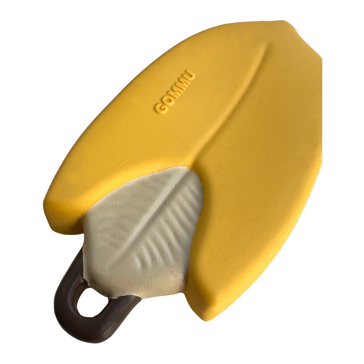 GOMMU BANANA TEETHER, YELLOW/VANILLA
