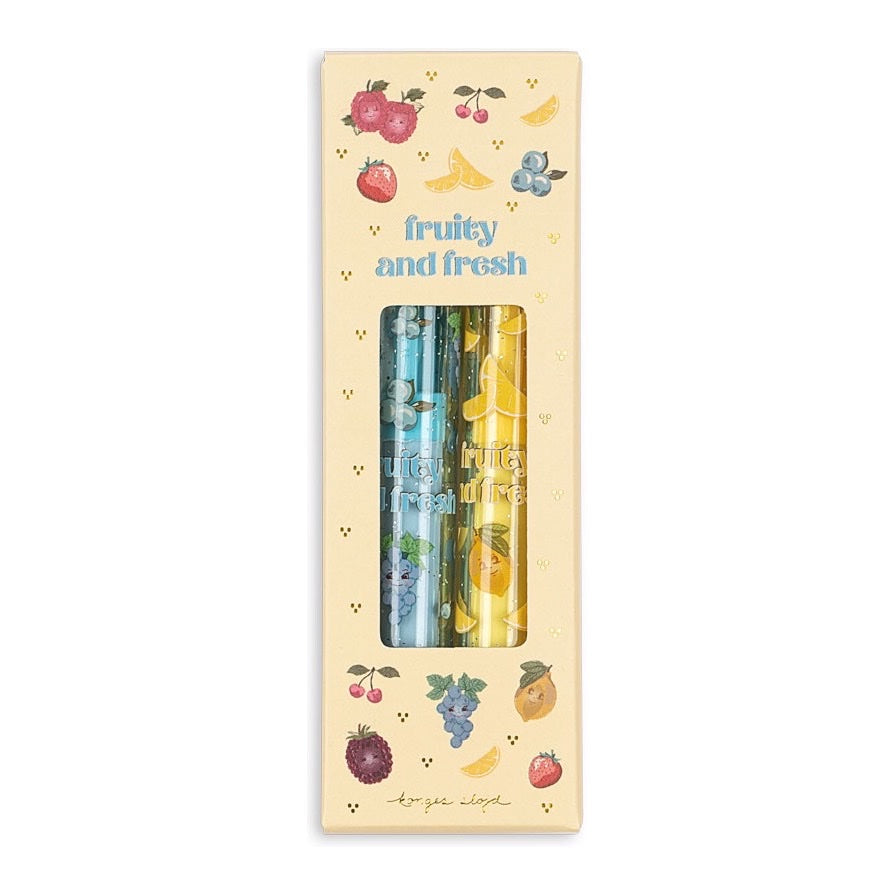Konges Sløjd Erasers With Scent 2 Pcs, Lemon