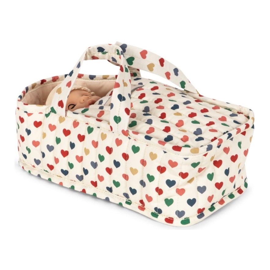 Konges Sløjd Lola Baby Doll Set, Coeur Coloré
