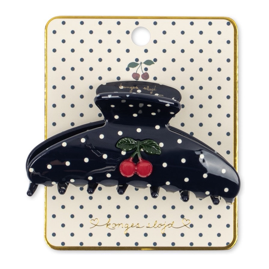 Konges Sløjd Cherry Dot Big Hair Claw, Multi