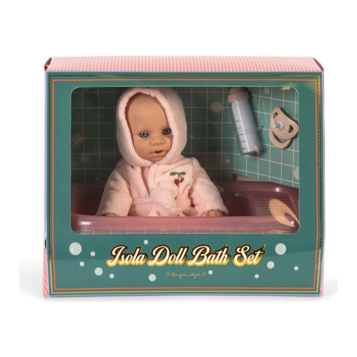 Konges Sløjd Isola Doll Bath Set, Cherry