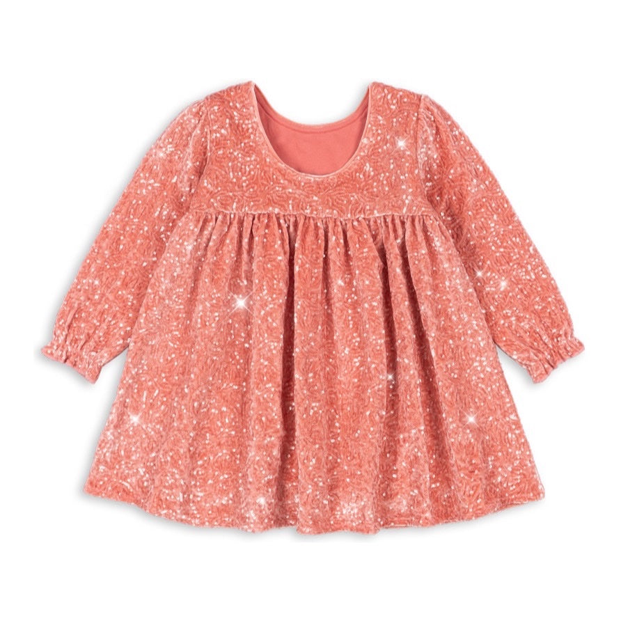 Konges Sløjd Gia Sparkle Dress, Lantana