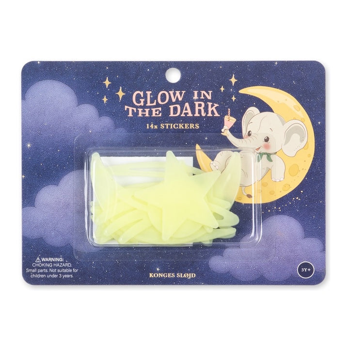 Konges Sløjd Glow In The Dark Wall Stickers, Multi