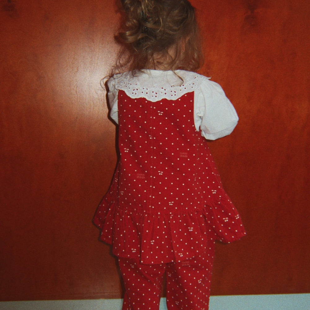 Konges Sløjd Magot Dress GOTS: Cherry Dot Derby, lifestyle