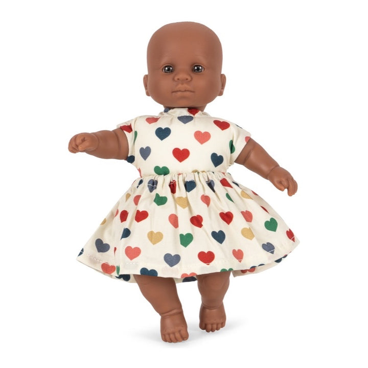 Konges Sløjd Mini Doll, Coeur Coloré