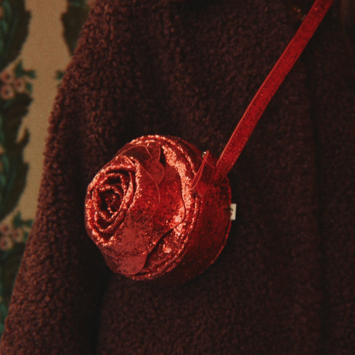 Konges Sløjd Rose Shoulder Bag: Rio Red, lifestyle