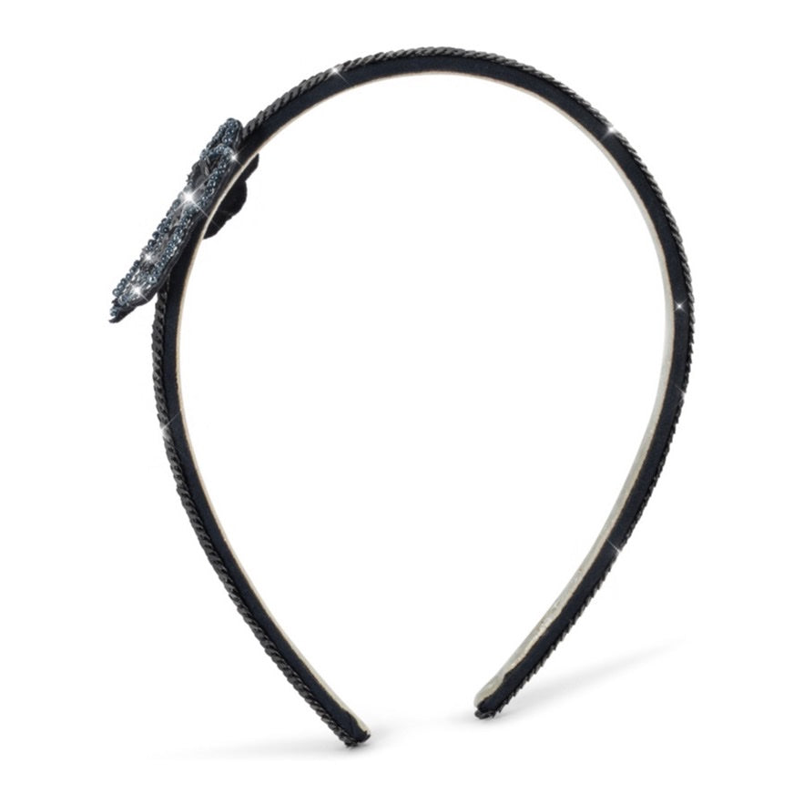 Konges Sløjd Sequin Bow Hairbrace, Navy