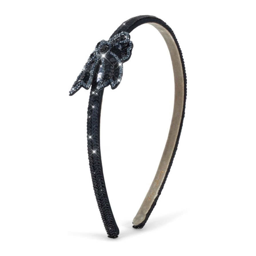 Konges Sløjd Sequin Bow Hairbrace, Navy