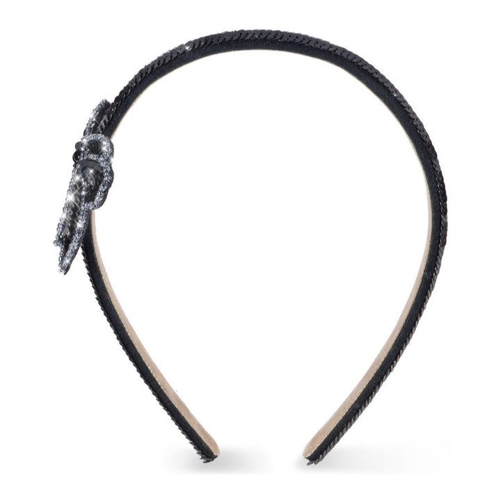 Konges Sløjd Sequin Bow Hairbrace, Navy