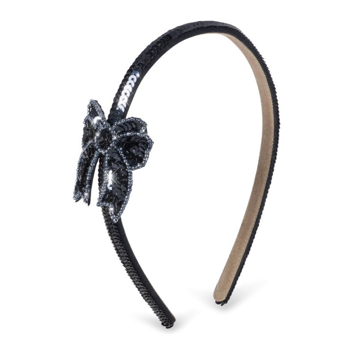Konges Sløjd Sequin Bow Hairbrace, Navy