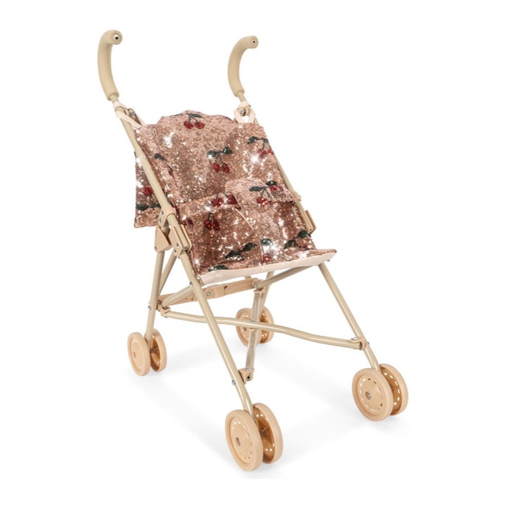 Konges Sløjd Sparkly Doll Stroller, Cherry Sequin