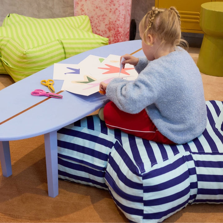 JELLYBEAN INTERIORS SUPERSTAR CRASH PAD, BLU BLUEY OXFORD