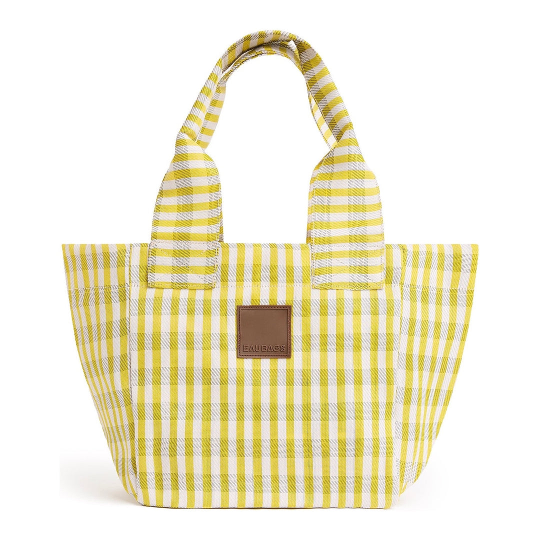 EAU BAGS TOTE, JAUNE