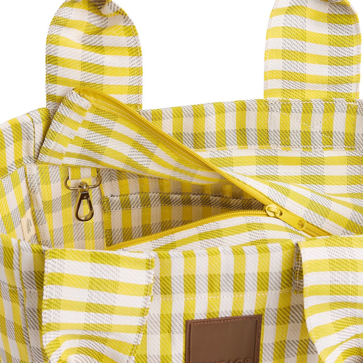 EAU BAGS TOTE, JAUNE