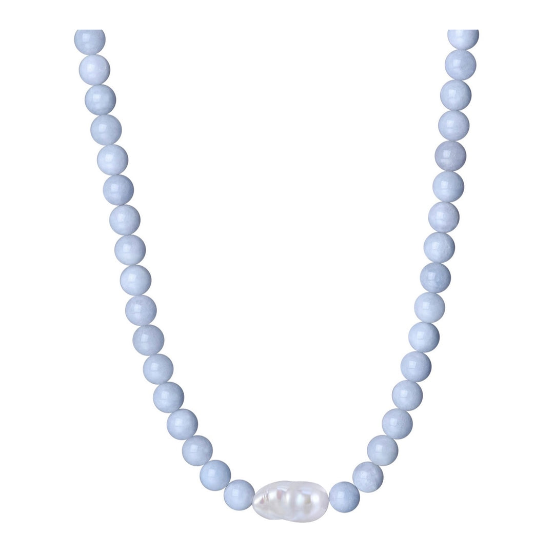 MALAKAI THE LABEL SAMI BEADED NECKLACE, GOLD