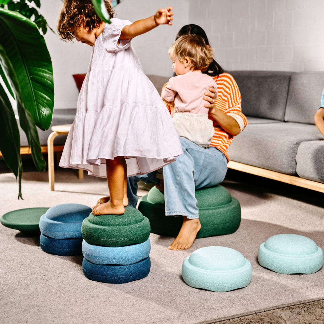 STAPELSTEIN BALANCE STEPPING STONES ORIGINAL SINGLE, RED
