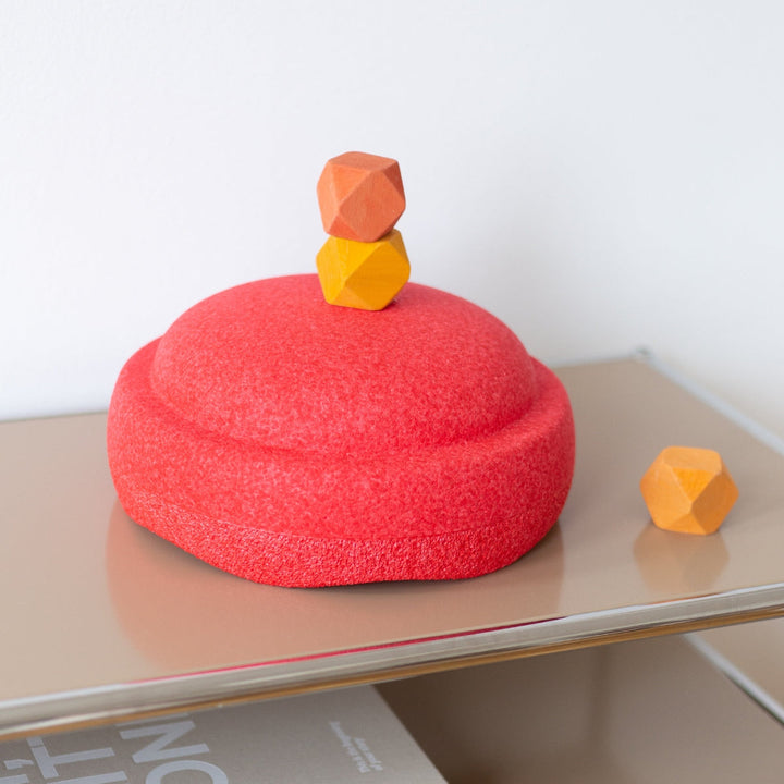 STAPELSTEIN BALANCE STEPPING STONES ORIGINAL SINGLE, RED