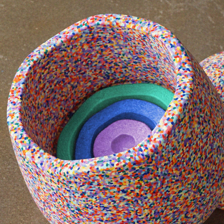 STAPELSTEIN DYNAMIC SETS - SUPER CONFETTI, BASE + STONE + STONE + BOARD (ALL SET)