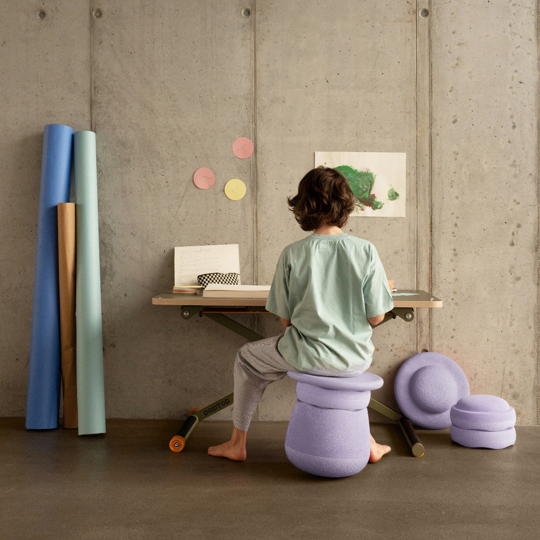 STAPELSTEIN DYNAMIC SETS - LIGHT VIOLET, BASE + STONE + STONE + BOARD