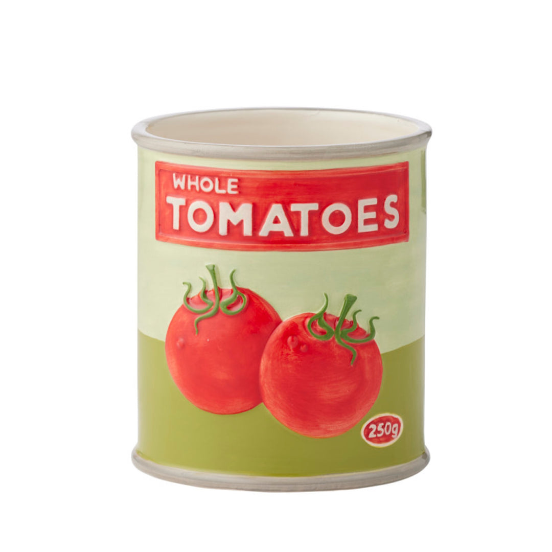 PRODOTTO CERAMIC POT 14CM, GREEN/RED