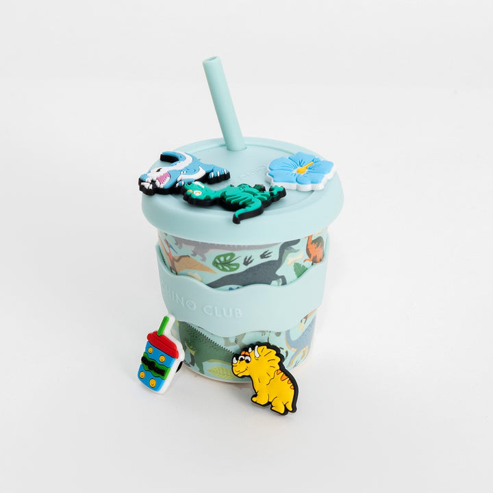 CHINO CLUB KIDS CHARM KEEP CUP, DINO / 8OZ