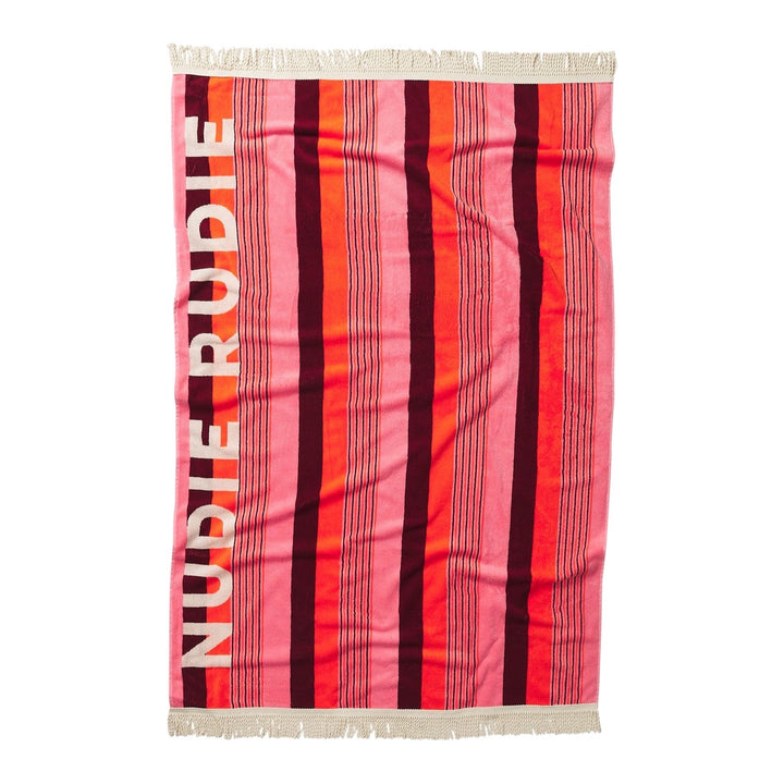 SAGE &amp; CLARE JUNE NUDIE BATH SHEET, DAHLIA