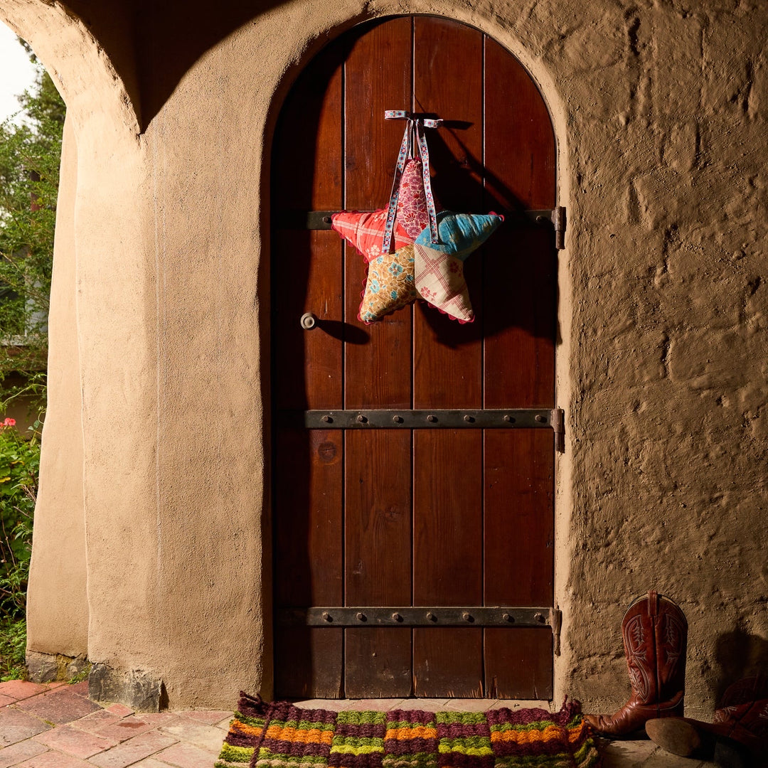 SAGE &amp; CLARE CASSIDY PATCHWORK DOOR DECORATION