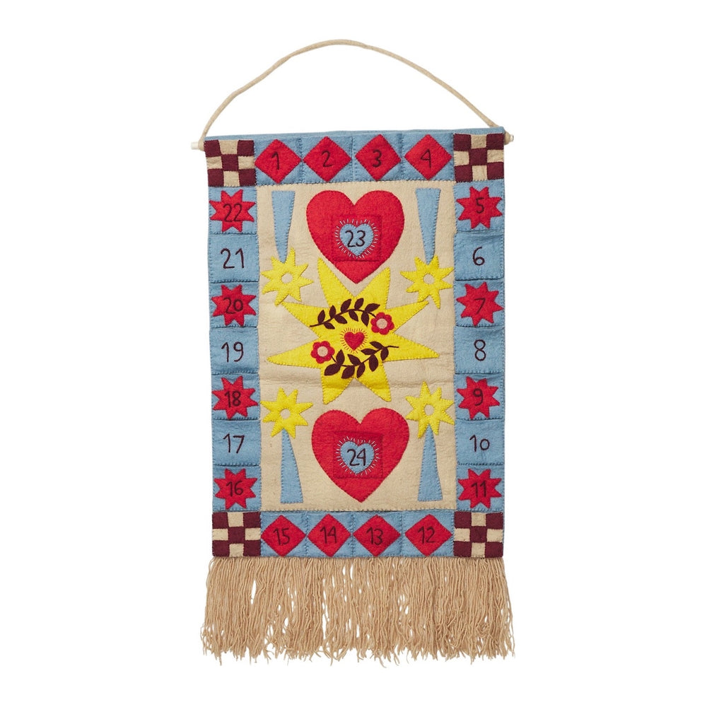 SAGE & CLARE FLORENCE FELT ADVENT CALENDAR