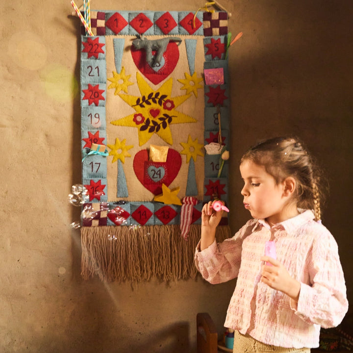 SAGE &amp; CLARE FLORENCE FELT ADVENT CALENDAR