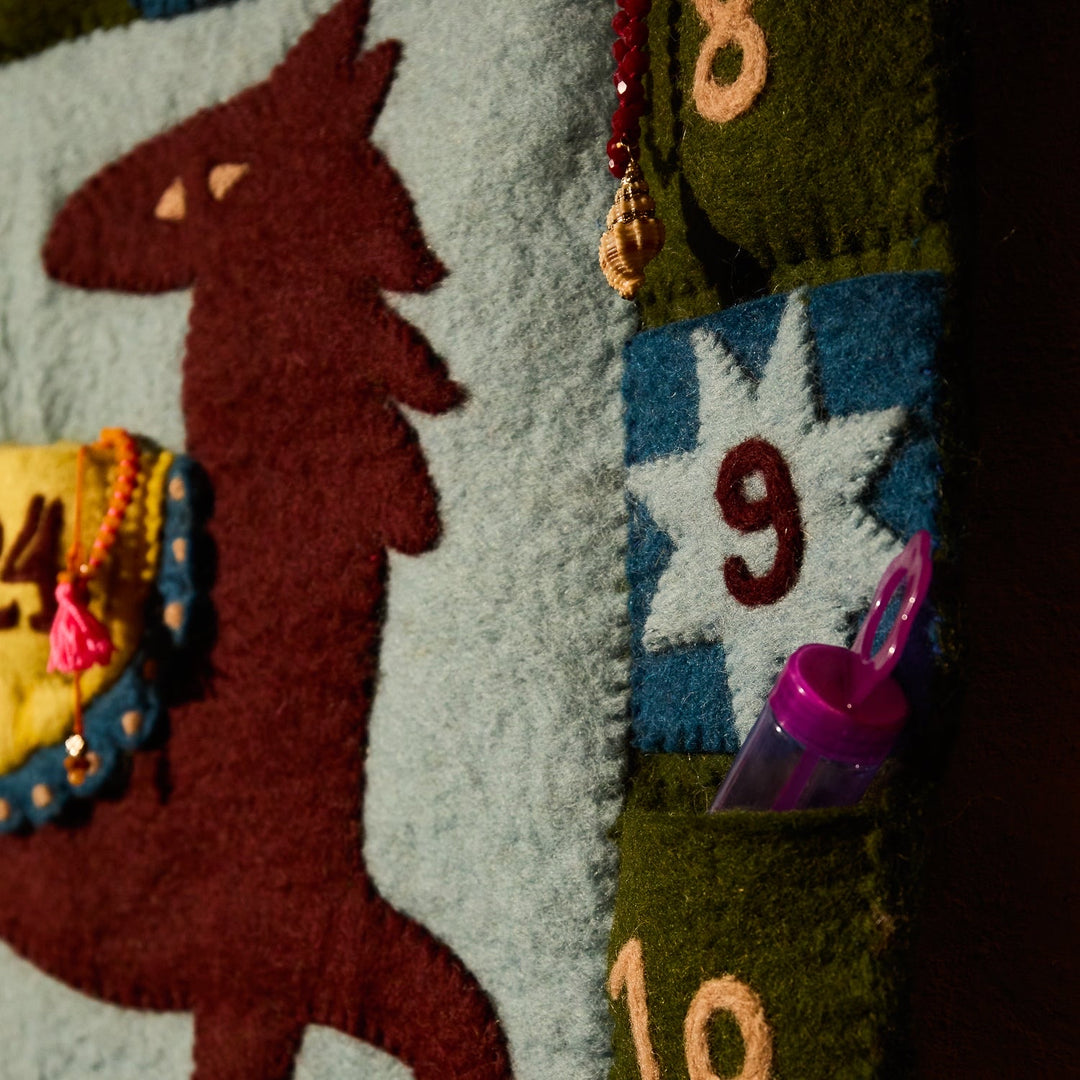 SAGE &amp; CLARE HARLOW FELT ADVENT CALENDAR