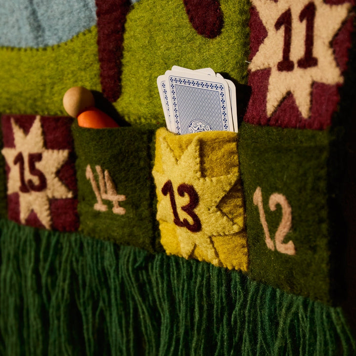 SAGE &amp; CLARE HARLOW FELT ADVENT CALENDAR
