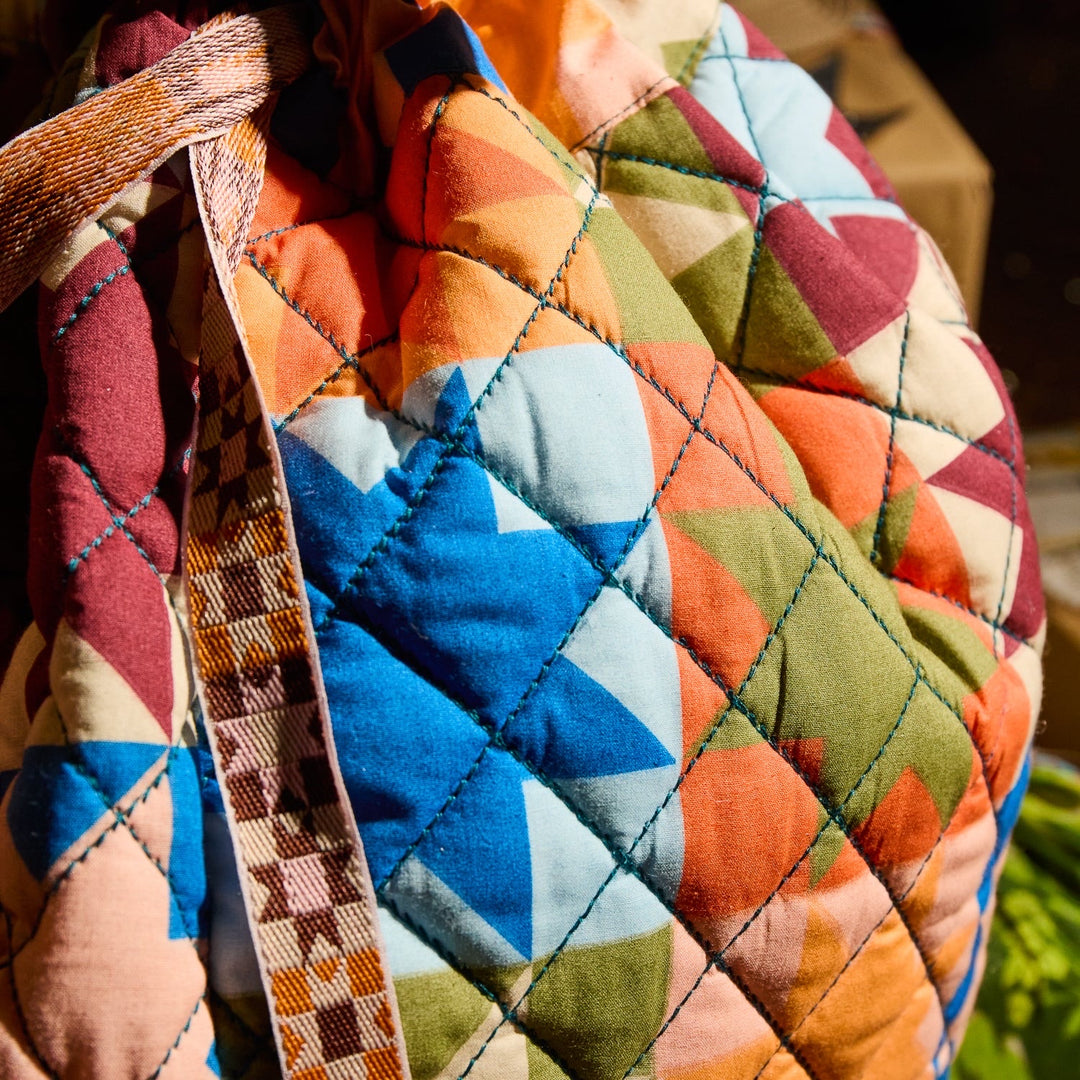 SAGE &amp; CLARE MATILDA SANTA SACK, BLUEBELL