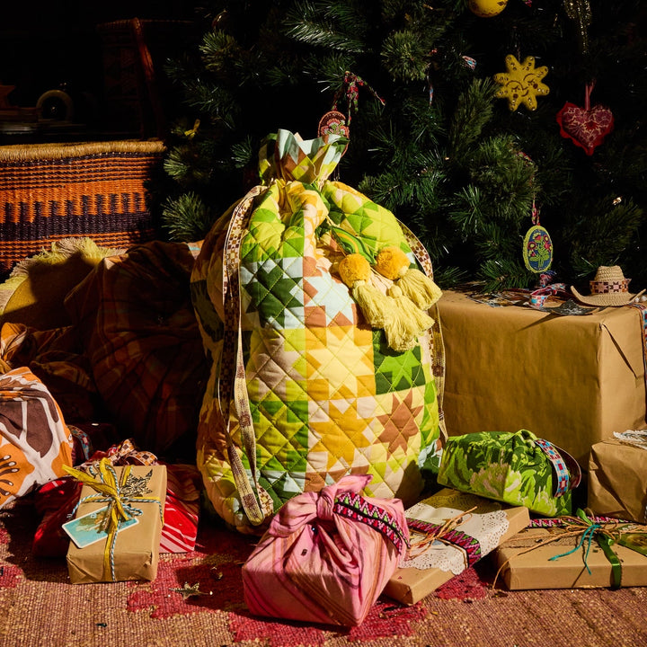 SAGE &amp; CLARE MATILDA SANTA SACK, OCHRE