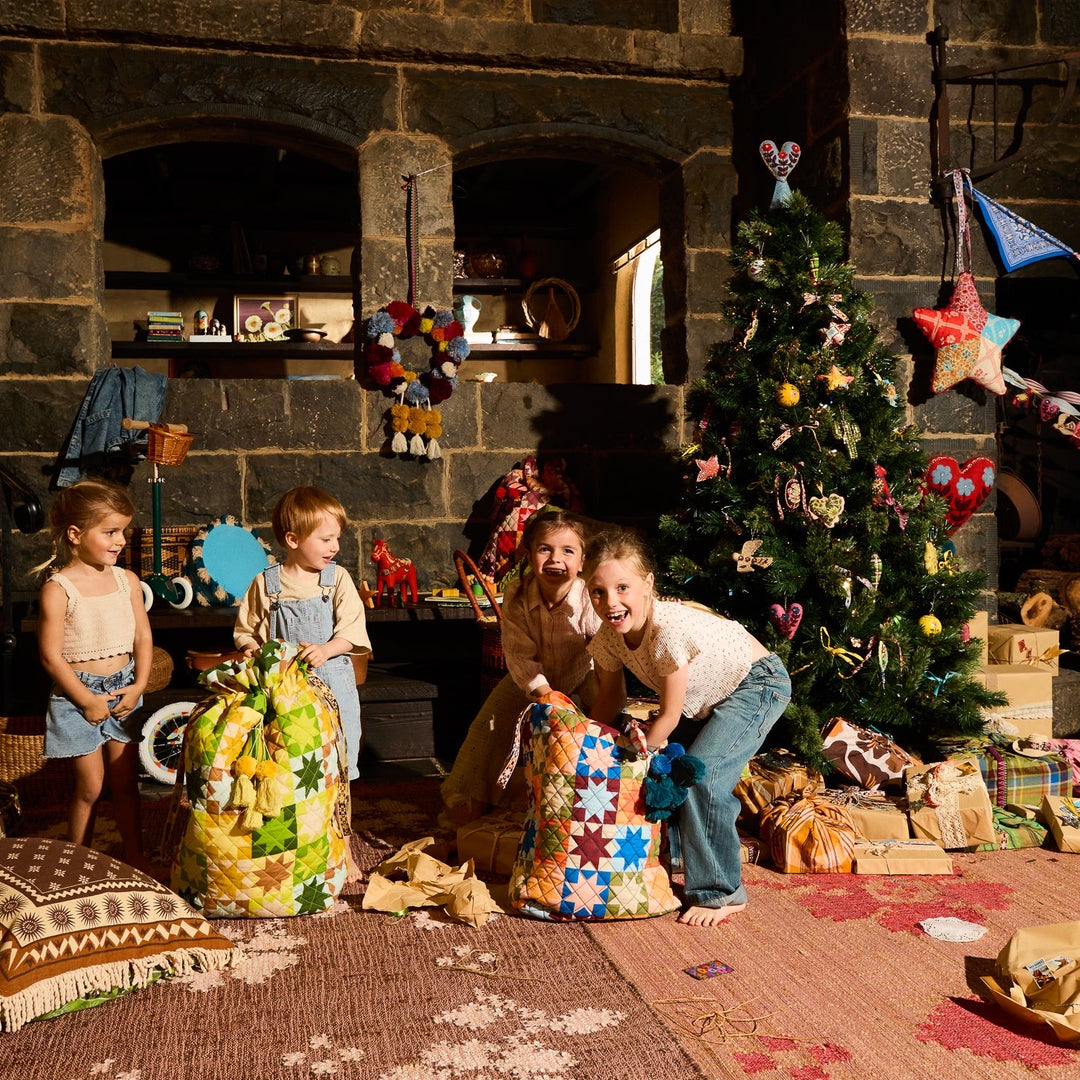 SAGE &amp; CLARE MATILDA SANTA SACK, OCHRE