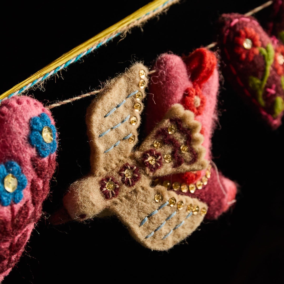 SAGE &amp; CLARE MAVIS FELT BUNTING