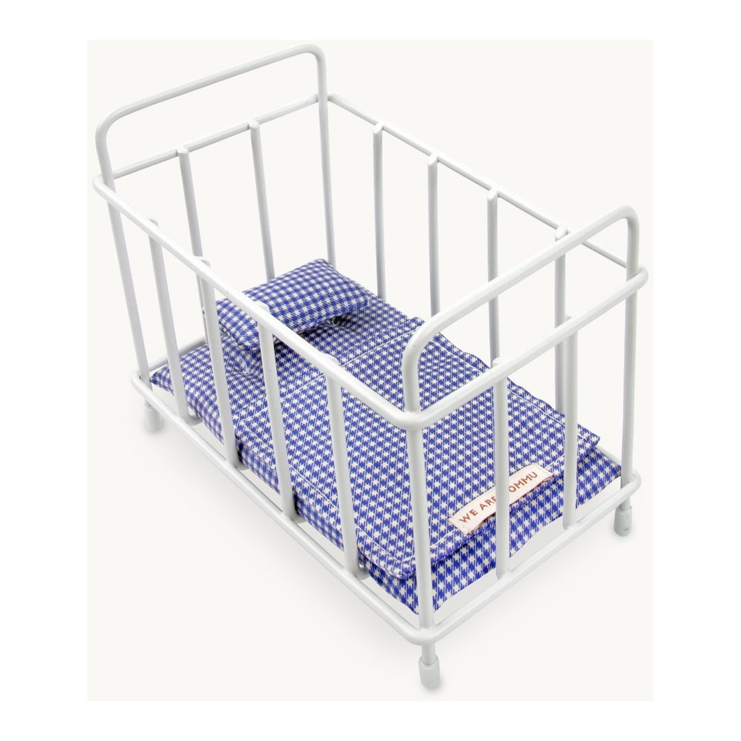 GOMMU POCKET VICHY CRIB, BLUE