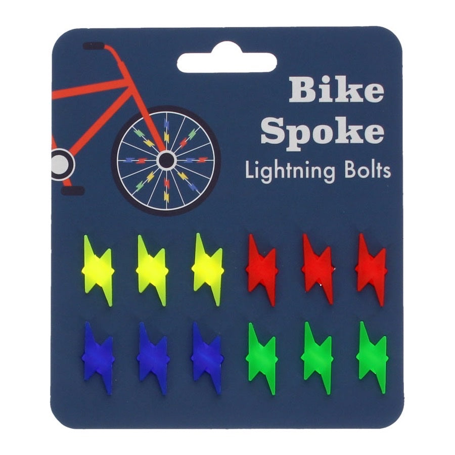 Rex London Bicycle Spokes, Lightning Bolts