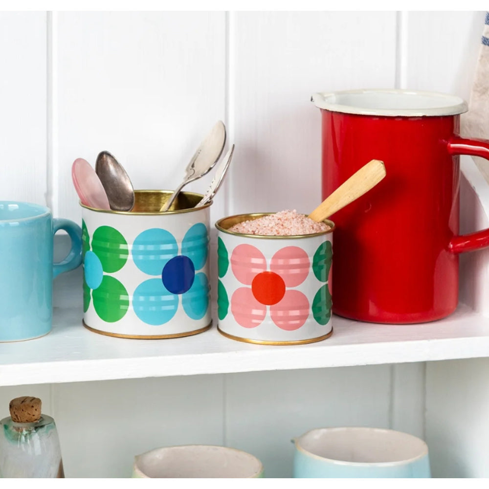 Rex London Mini Storage Tins (Set Of 2), Daisy