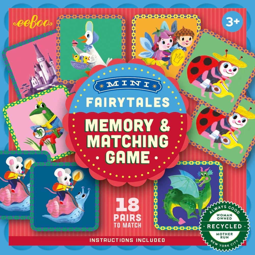 eeBoo Mini Memory Game